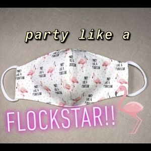 FLAMINGO "Party Like A Flockstar" MASK